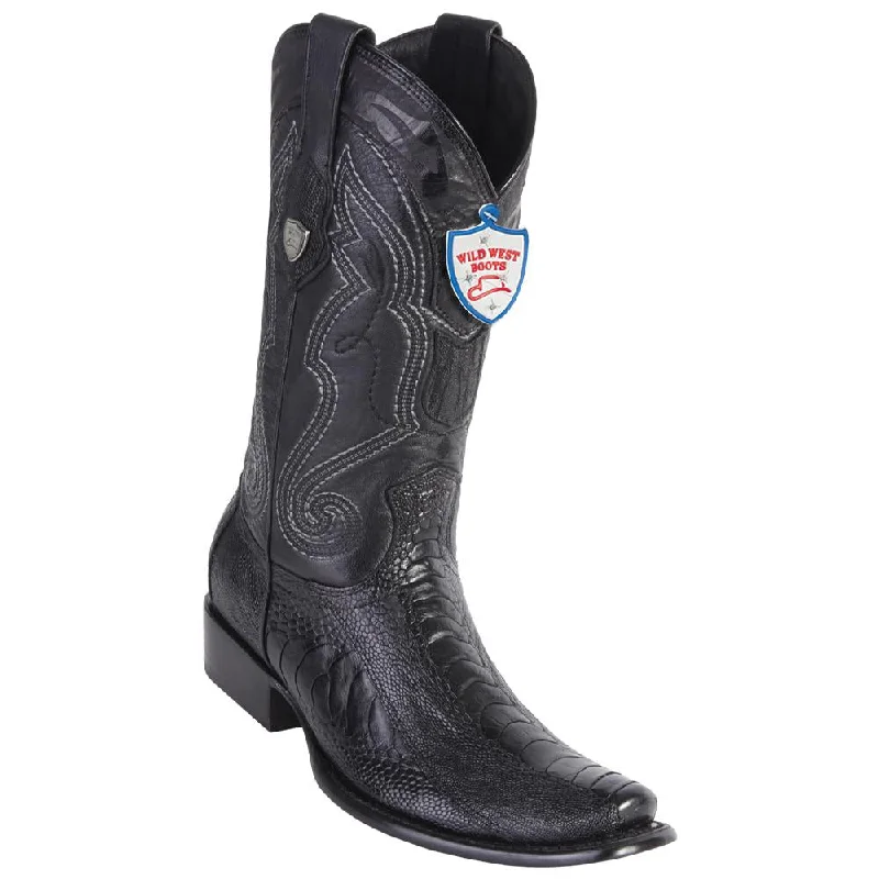Stylish Sneakers For Running Wild West Boots #2790505 Men's | Color Black | Men's Wild West Ostrich Leg 3x Toe Boots Handcrafted Stylish Sneakers For Running Wild West Boots #2790505 Men's | Color Black | Men's Wild West Ostrich Leg 3x Toe Boots Handcrafted