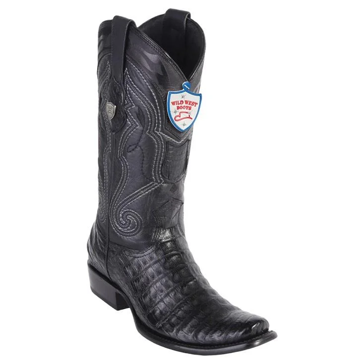 Stylish Hiking Sneakers Wild West Boots #2798205 Men's | Color Black | Men's Wild West Caiman Belly Boots Dubai Toe Handcrafted
