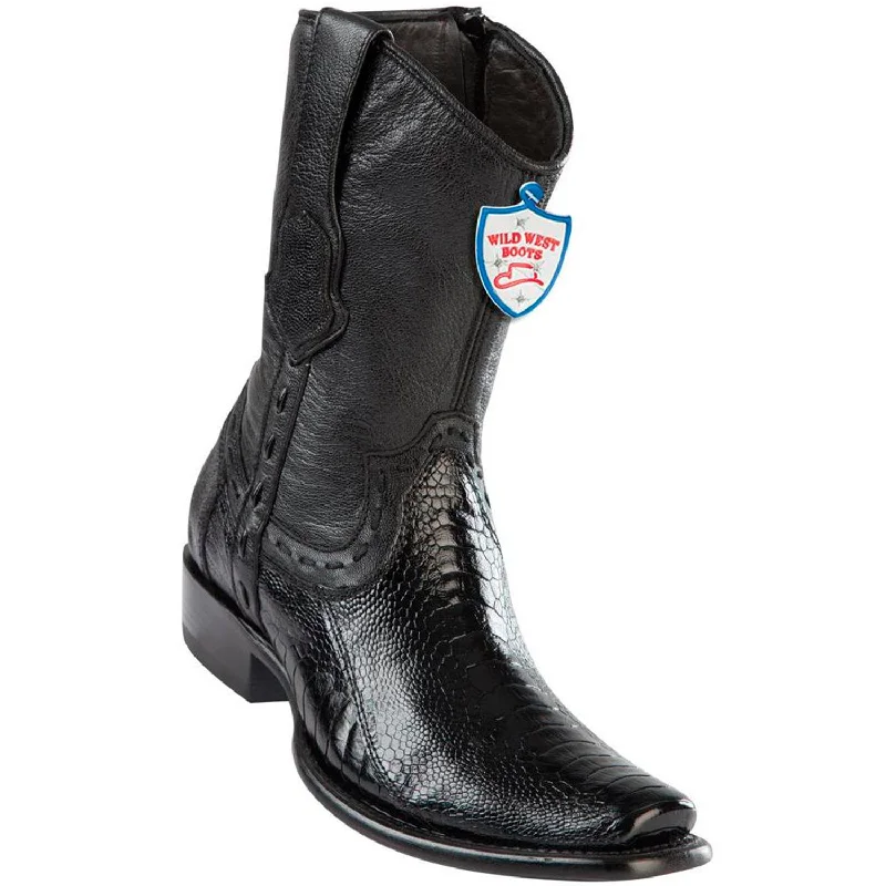 Best Sneakers For Running Wild West Boots #279B0505 Men's | Color Black | Men’s Wild West Ostrich Leg Boots Dubai Toe Handcrafted Best Sneakers For Running Wild West Boots #279B0505 Men's | Color Black | Men’s Wild West Ostrich Leg Boots Dubai Toe Handcrafted