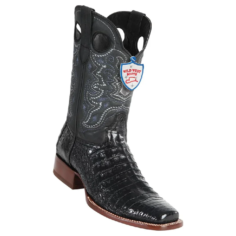 Comfortable Flip Flops Wild West Boots #28188218 Men's | Color Black Cherry | Men's Wild West Square Toe Caiman Belly Boots Handcrafted Comfortable Flip Flops Wild West Boots #28188218 Men's | Color Black Cherry | Men's Wild West Square Toe Caiman Belly Boots Handcrafted