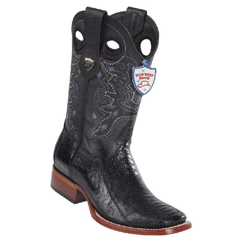 Comfortable Loafers For Work Wild West Boots #28240505 Men's | Color Brown | Men's Wild West Ostrich Leg Boots Square Toe Handcrafted Comfortable Loafers For Work Wild West Boots #28240505 Men's | Color Brown | Men's Wild West Ostrich Leg Boots Square Toe Handcrafted