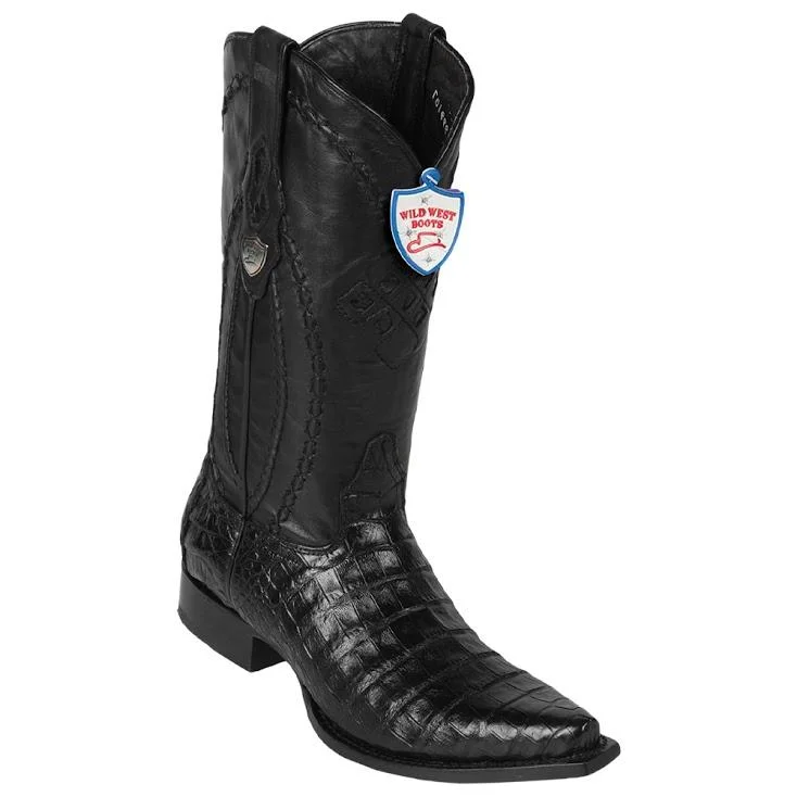 Stylish High Heel Sandals Wild West Boots #2948205 Men's | Color Black | Men's Wild West Caiman Belly Snip Toe Boots Handcrafted Stylish High Heel Sandals Wild West Boots #2948205 Men's | Color Black | Men's Wild West Caiman Belly Snip Toe Boots Handcrafted