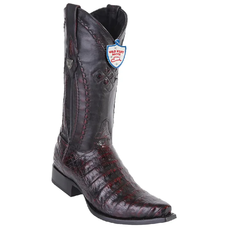 Stylish Running Shoes Sale Wild West Boots #2948218 Men's | Color Black Cherry | Men's Wild West Caiman Belly Boots Snip Toe Handcrafted Stylish Running Shoes Sale Wild West Boots #2948218 Men's | Color Black Cherry | Men's Wild West Caiman Belly Boots Snip Toe Handcrafted