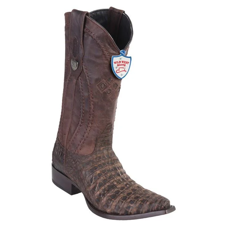 Trendy Snow Boots Online Wild West Boots #2948235 Men's | Color Sanded Brown | Men's Wild West Caiman Belly Boots Snip Toe Handcrafted Trendy Snow Boots Online Wild West Boots #2948235 Men's | Color Sanded Brown | Men's Wild West Caiman Belly Boots Snip Toe Handcrafted