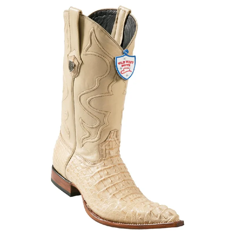 Trendy Boots For Winter Wild West Boots #2950211 Men's | Color Oryx | Men's Wild West Caiman Hornback 3x Toe Boots Handcrafted Trendy Boots For Winter Wild West Boots #2950211 Men's | Color Oryx | Men's Wild West Caiman Hornback 3x Toe Boots Handcrafted