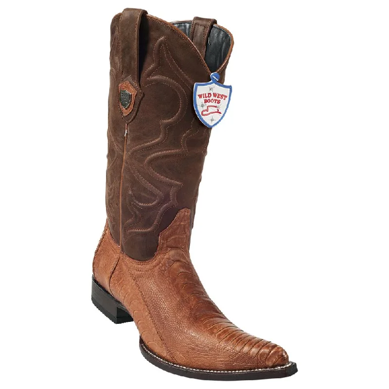 Lightweight Hiking Shoes Wild West Boots #295G0503 Men's | Color Sanded Cognac | Men's Wild West Ostrich Leg 3x Toe Boots Handcrafted Lightweight Hiking Shoes Wild West Boots #295G0503 Men's | Color Sanded Cognac | Men's Wild West Ostrich Leg 3x Toe Boots Handcrafted