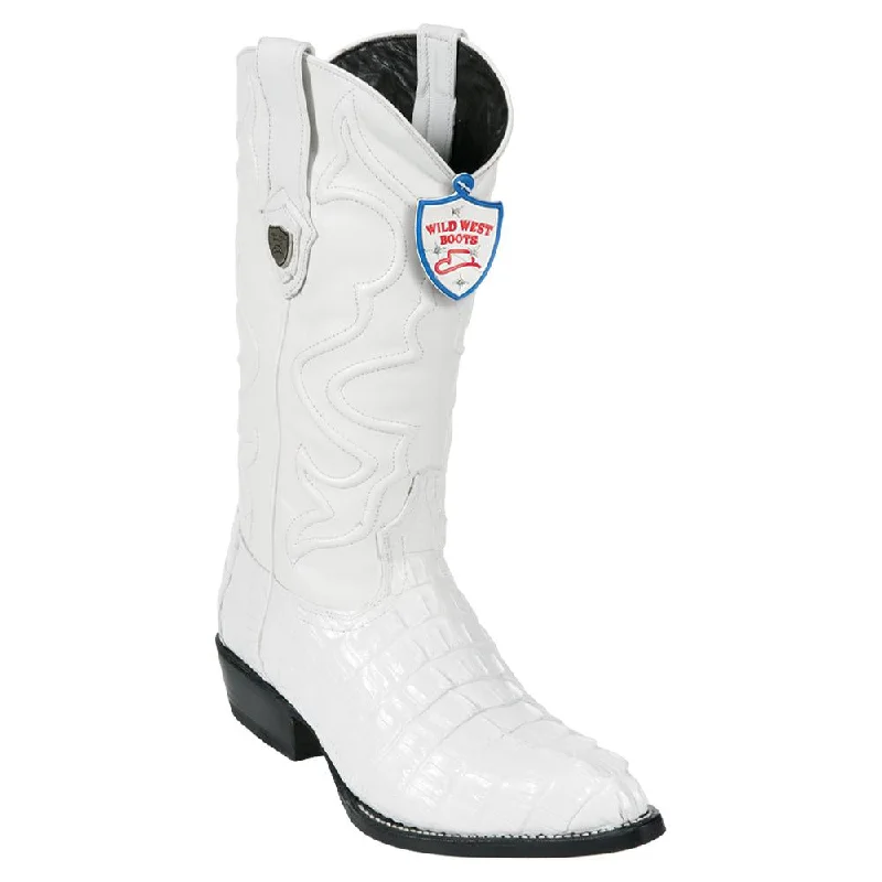 Designer Sneakers For Sale Wild West Boots #2990128 Men's | Color White | Men's Wild West Caiman Tail J Toe Boots Handcrafted Designer Sneakers For Sale Wild West Boots #2990128 Men's | Color White | Men's Wild West Caiman Tail J Toe Boots Handcrafted