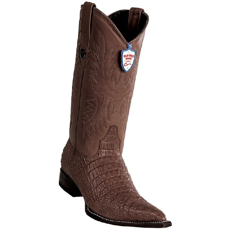 Waterproof Loafers Wild West Boots #6955907 Men's | Color Brown | Men’s Wild West Caiman Belly Print Boots 3X Toe Handcrafted Waterproof Loafers Wild West Boots #6955907 Men's | Color Brown | Men’s Wild West Caiman Belly Print Boots 3X Toe Handcrafted