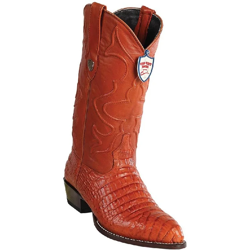 Elegant Wedding Shoes Wild West Boots #6998203 Men's | Color Cognac | Men’s Wild West Caiman Belly Print Boots J Toe Handcrafted Elegant Wedding Shoes Wild West Boots #6998203 Men's | Color Cognac | Men’s Wild West Caiman Belly Print Boots J Toe Handcrafted