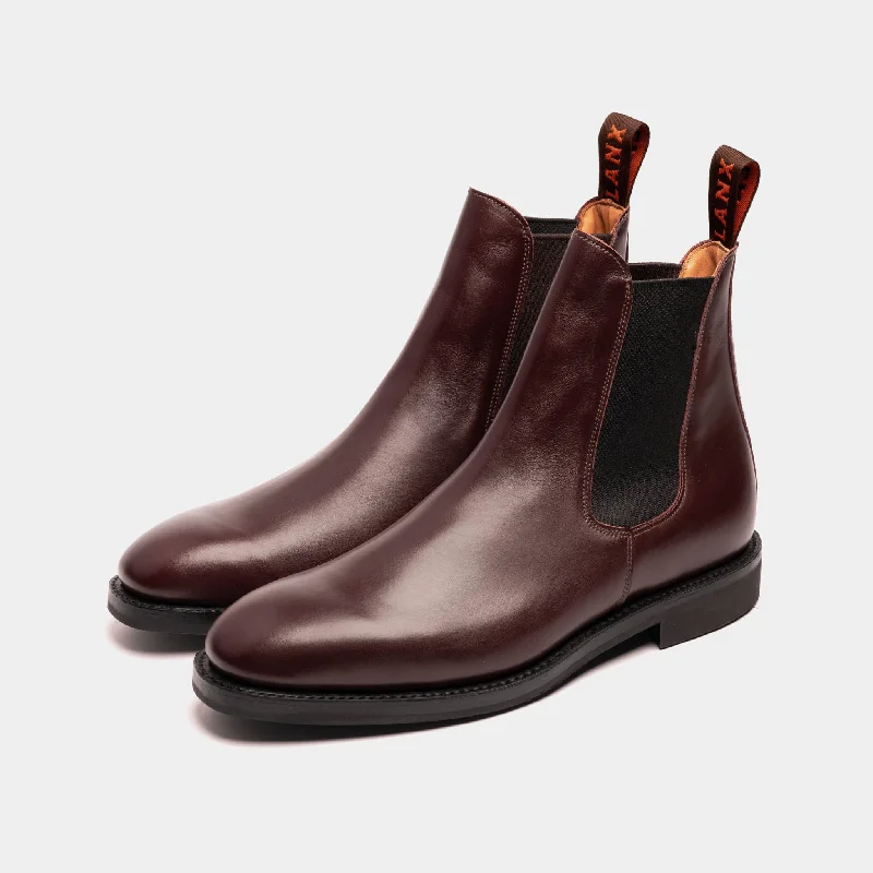 High Fashion Work Boots WISWELL // BORDEAUX