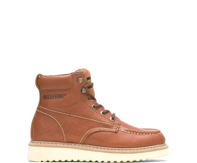 Trendy Sports Shoes For Sale Wolverine Men's Wedge 6" Steel Toe Work Boot