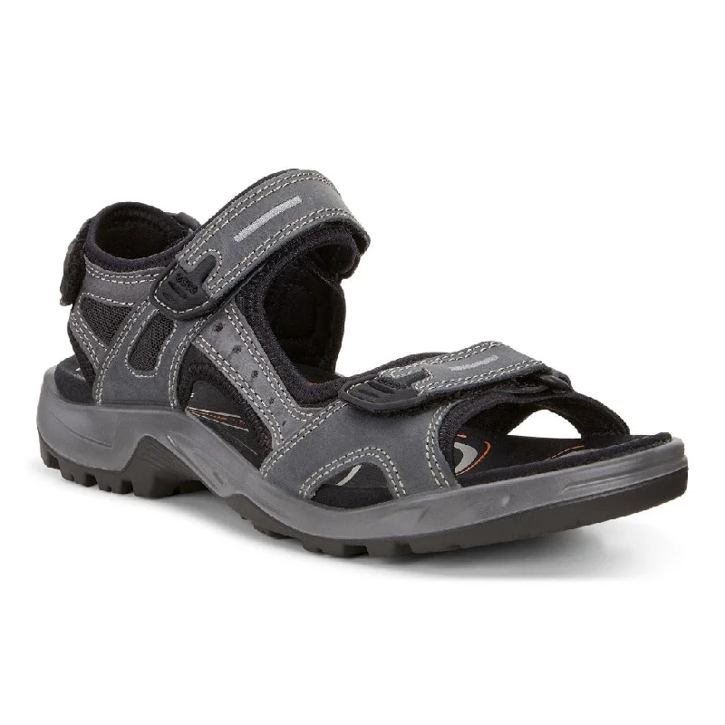 High Fashion Footwear Ecco Men's Yucatan Sandal Marine 06956402038