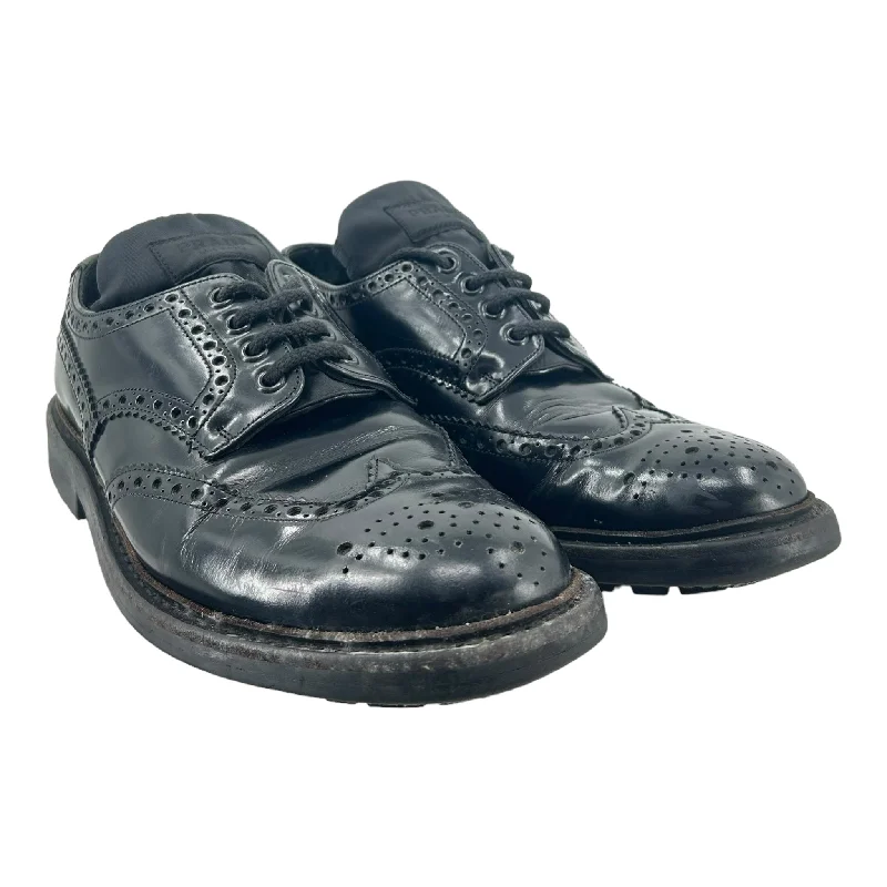 Fashionable Running Boots Online PRADA/Dress Shoes/7.5/Black/Leather/