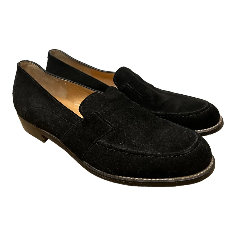 Comfortable Sports Shoes For Hiking MANOLO BLAHNIK/Dress Shoes/Suede/BLK/