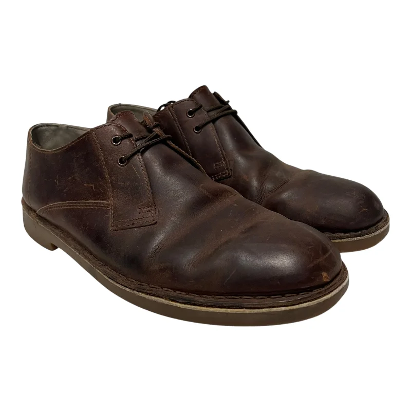Comfortable Sneakers For Hiking Clarks/Dress Shoes/US 9.5/Leather/BLK/