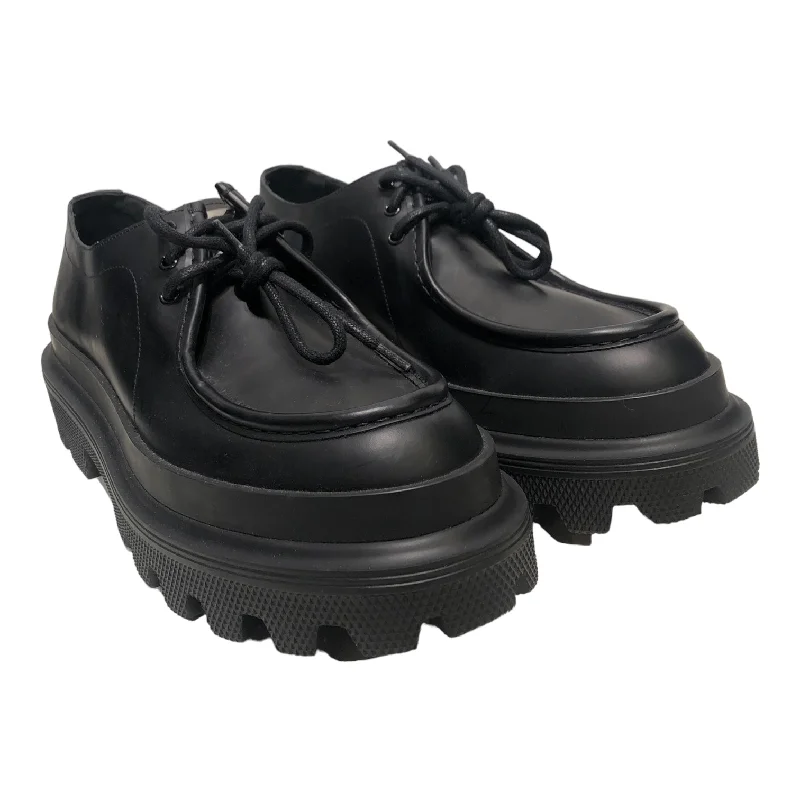 Comfortable Sports Sandals For Sale DOLCE&GABBANA/Dress Shoes/US 13/Leather/BLK/DERBY SHOE
