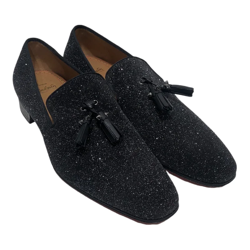 Best Outdoor Sandals Christian Louboutin/Dress Shoes/EU 43/Glitter/BLK/