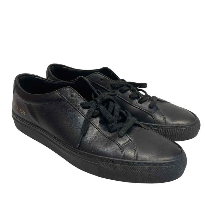 Trendy Hiking Sneakers Online COMMON PROJECTS/Dress Shoes/US 7/Leather/BLK/