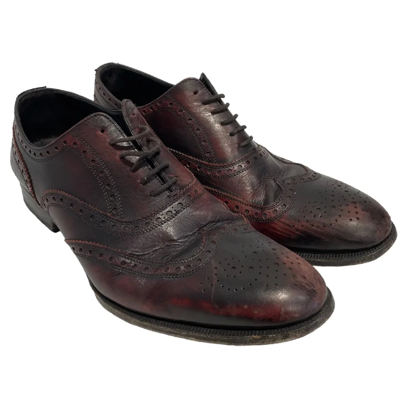Stylish Hiking Boots For Sale DSQUARED2/Dress Shoes/US 11/Border/Leather/BRD/