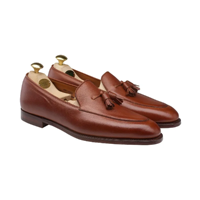 Fashionable Winter Footwear For Sale Antibes Chestnut Milled Calf