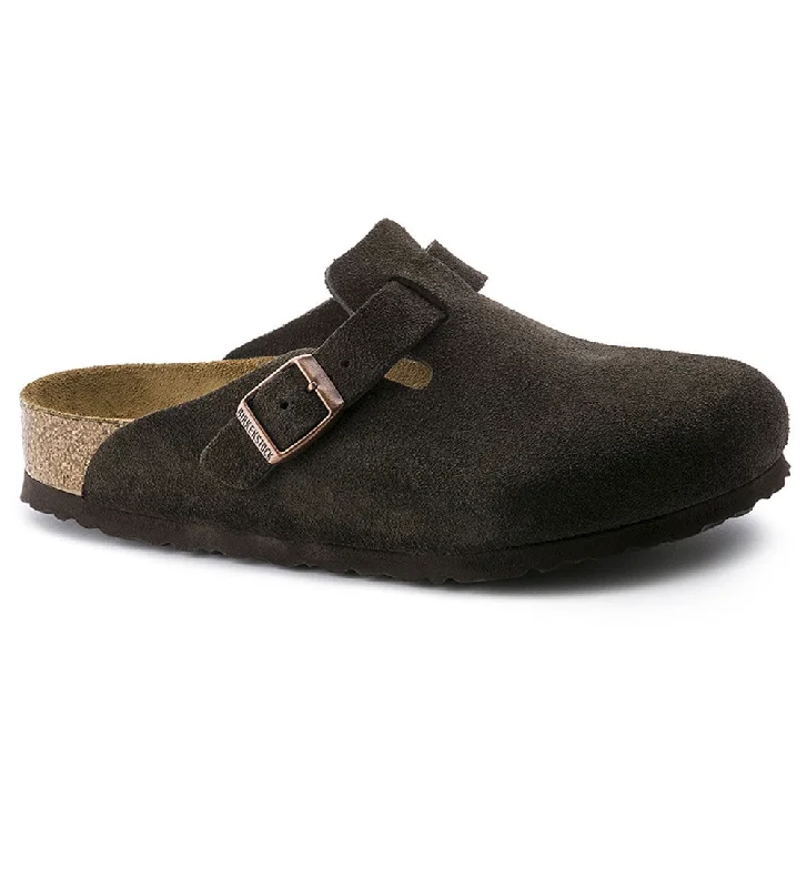 Comfortable Sandals For Winter Boston Soft Footbed Suede Leather