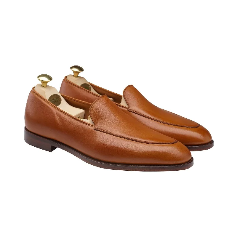 Trendy Running Sandals Cannes Tan Milled Calf