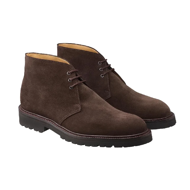 Trendy Snow Sneakers Chepstow 2 Espresso Calf Suede