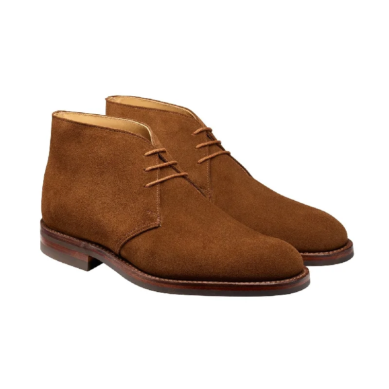 Trendy Lace-Up Boots Chiltern Snuff Suede