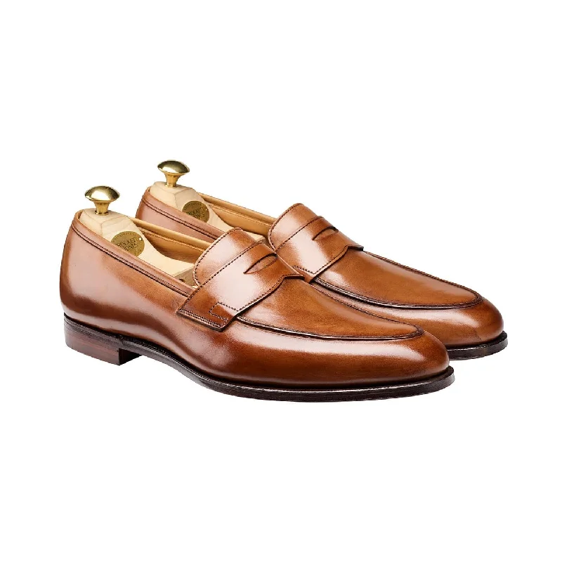 Sporty High Heels Crawford Tan Antique Calf