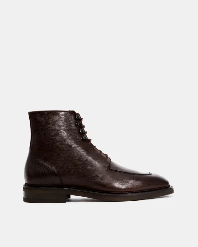 Comfortable Snow Boots For Sale Dark Brown Alcazar Split Toe Boot