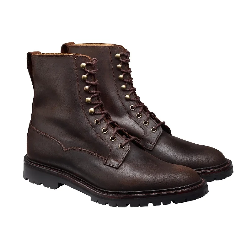 Formal Sneakers For Sale Grizedale Dark Brown Rough-Out Suede