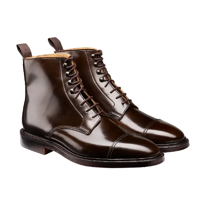 Winter Sandals For Sale Harlech Dark Brown Cordovan