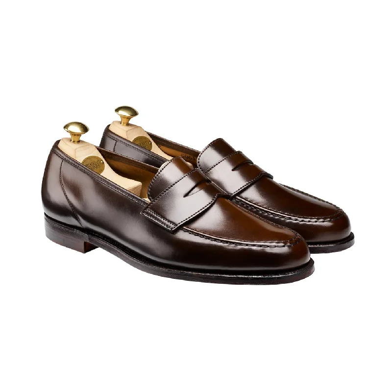 Trendy Flip Flops For Sale Harvard Dark Brown Cordovan