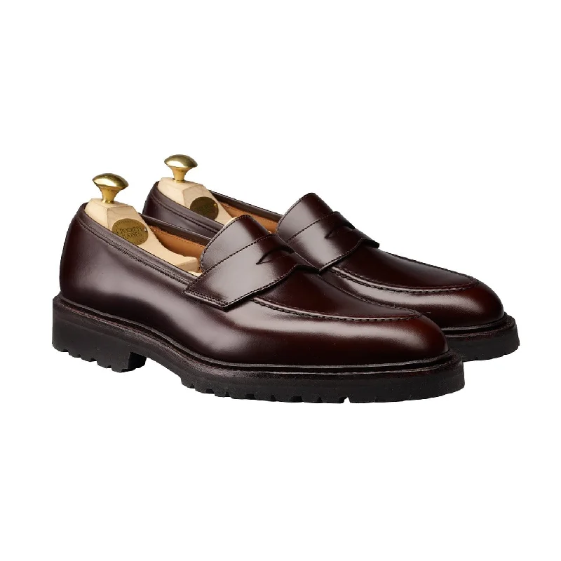 Comfortable Lace-Up Sneakers For Sale Henley 3 Dark Brown Cavalry Calf