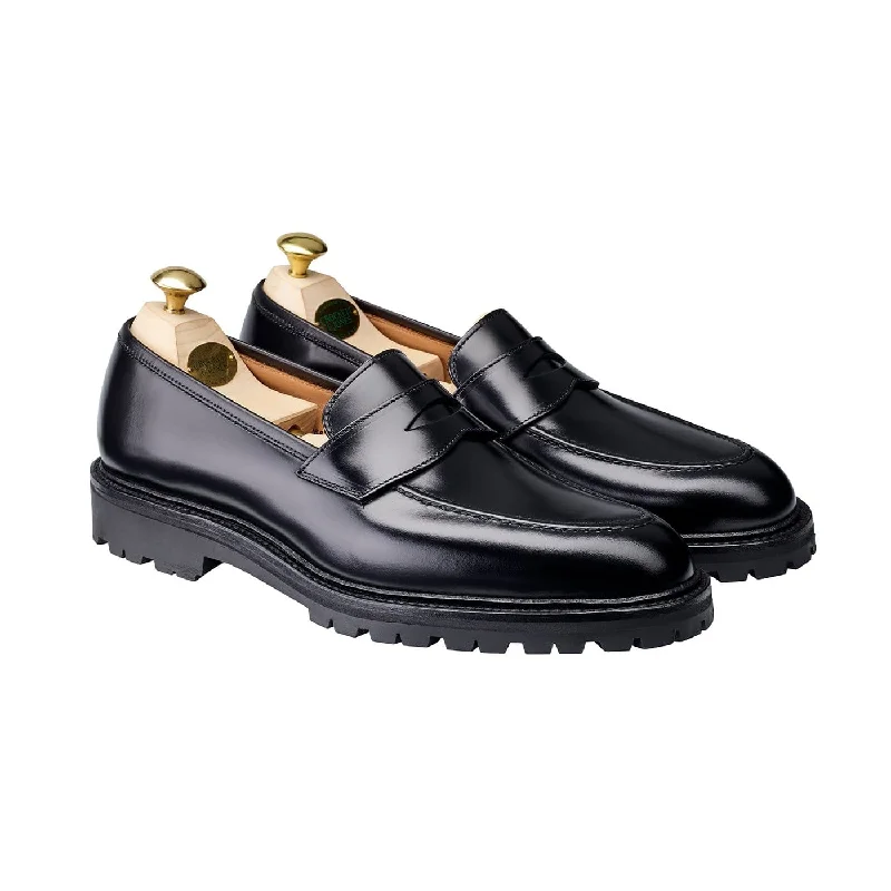 Trendy Lace-Up Sandals Henley 3 Black Cavalry Calf
