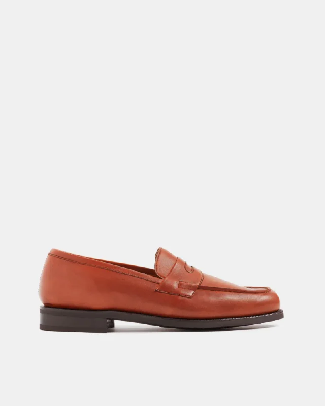 Best Work Boots Brown Soft Leather  Loafer