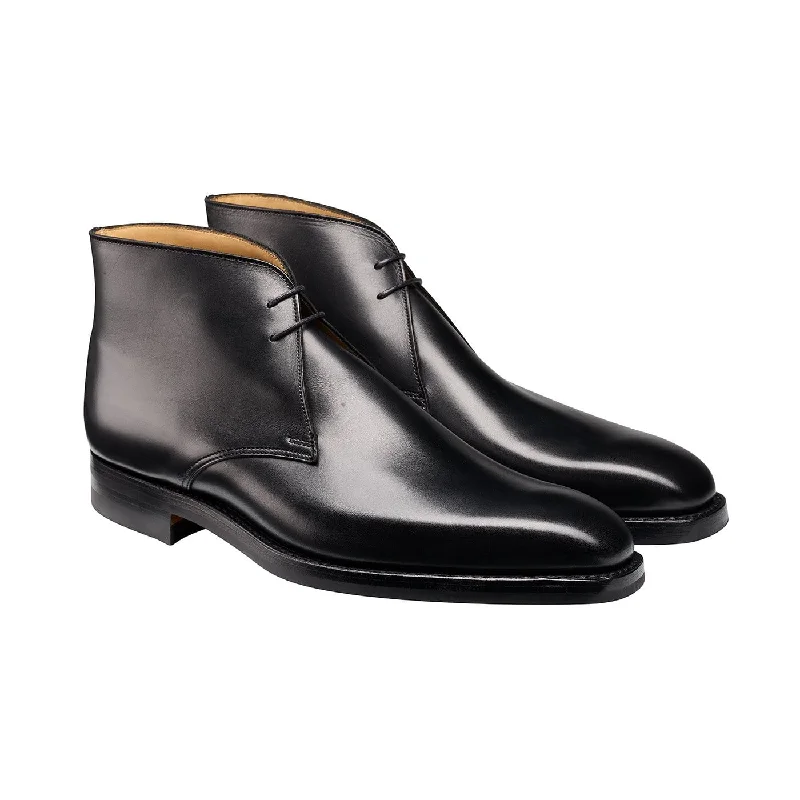Stylish Sneakers For Hiking Tetbury Black Wax Calf