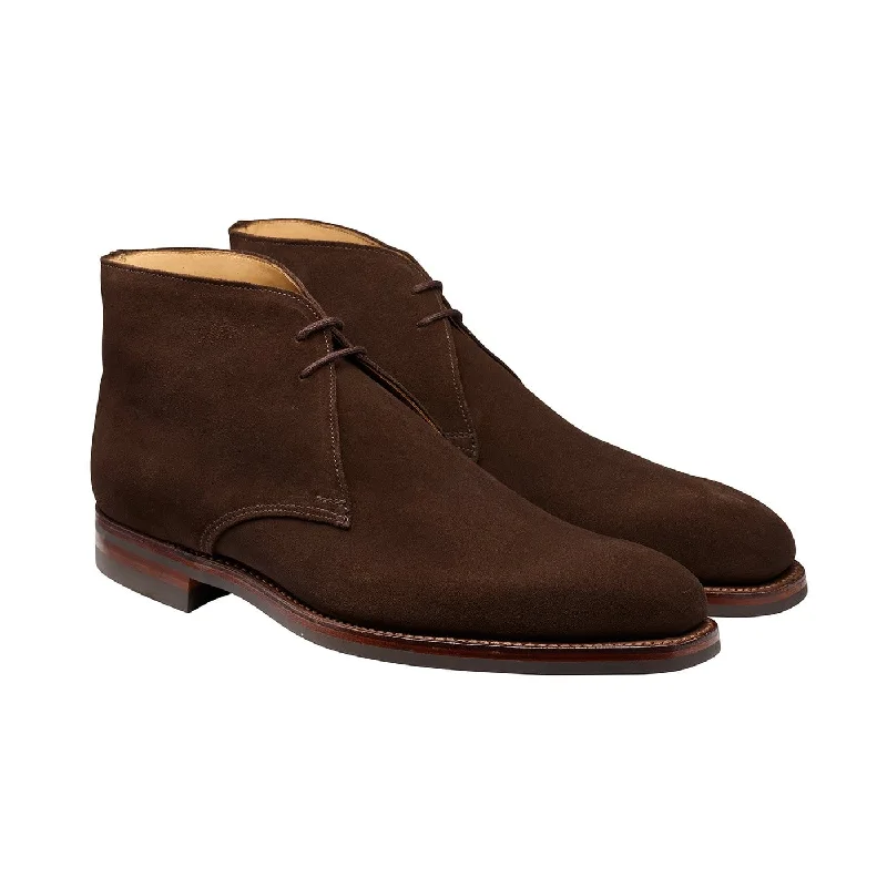Casual Winter Sandals Tetbury Dark Brown Suede