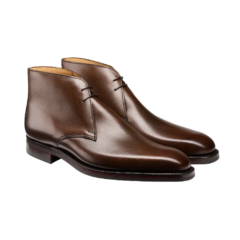 High Quality Running Shoes Tetbury Dark Brown Wax Calf