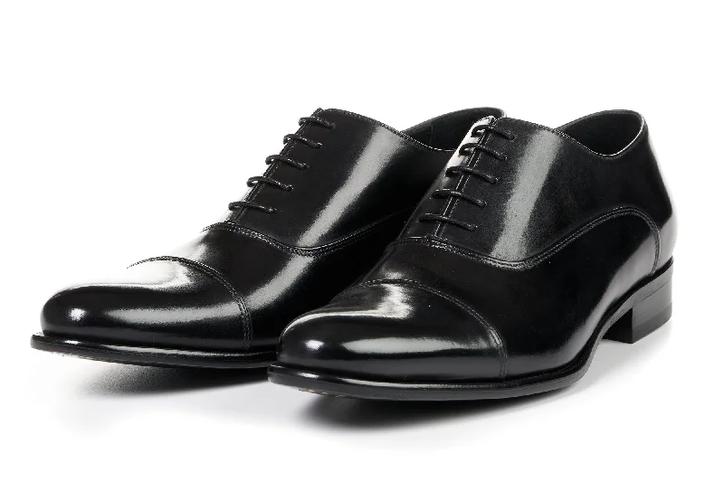 Trendy High Heels For Sale The Cagney II Stitched Cap-Toe Oxford - Nero