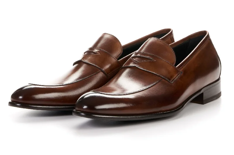 Trendy Hiking Sandals Online The Stewart Penny Loafer - Brown