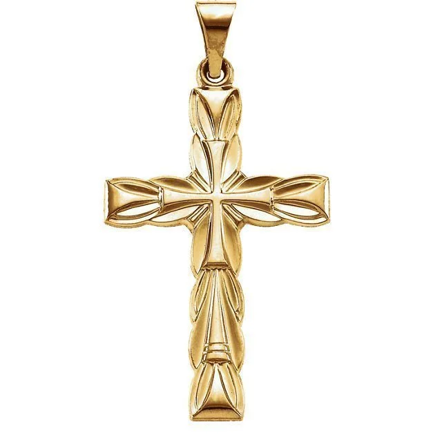 14KT Yellow Gold Cross Pendant