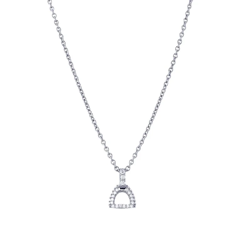 Fiontini 18K Whitegold Pendant w. 36 Diamonds