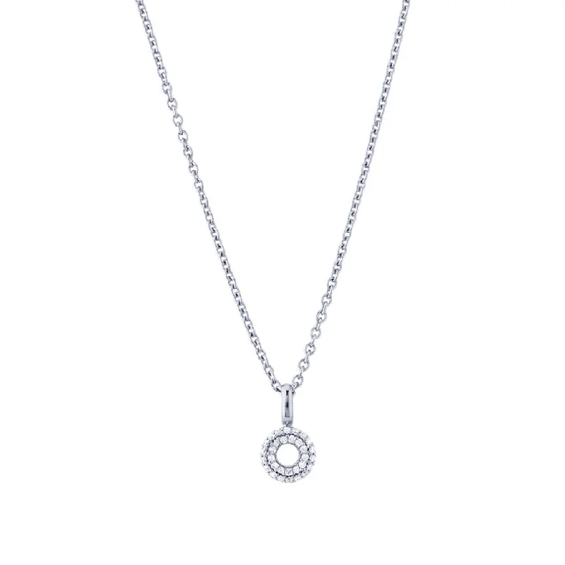 Matiné 18K Whitegold Pendant w. 31 Diamonds