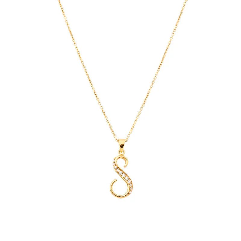 Sitana 18K Gold Pendant w. 11 Diamonds