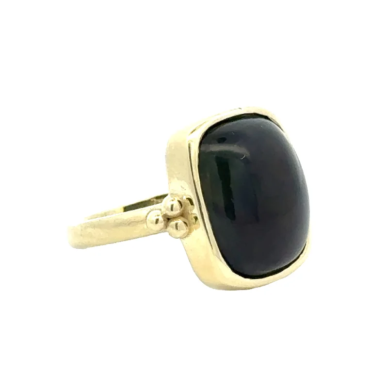 Black Opal Ring