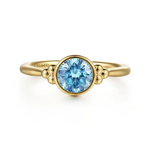 Blue Topaz Bujukan Ring