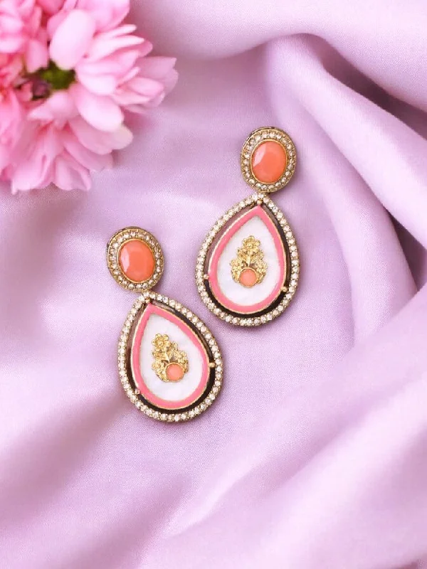 bold gothic vampire ring Coral Pritika Danglers