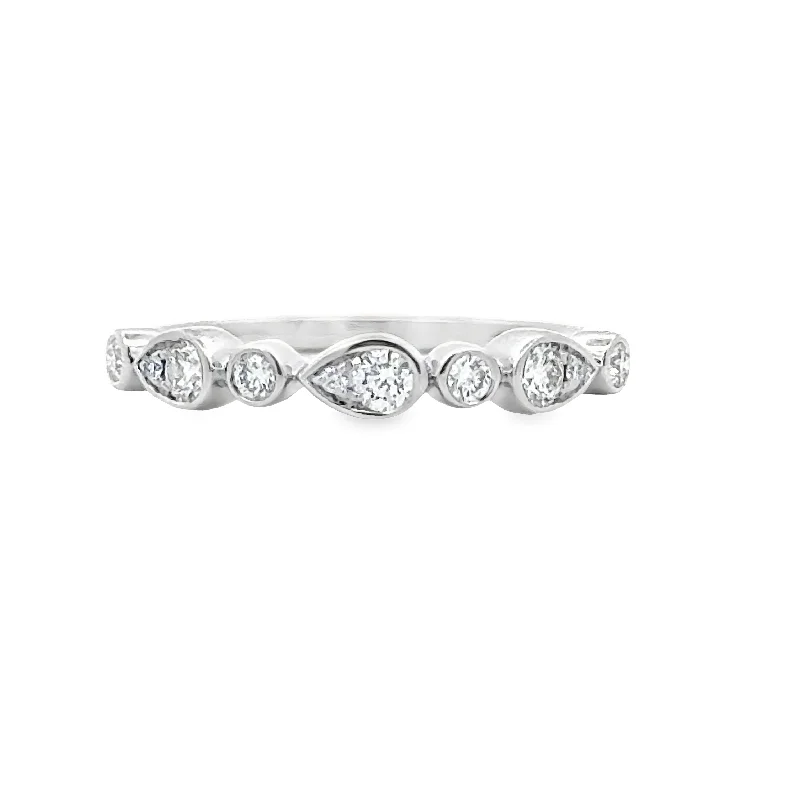 Diamond Stackable Band