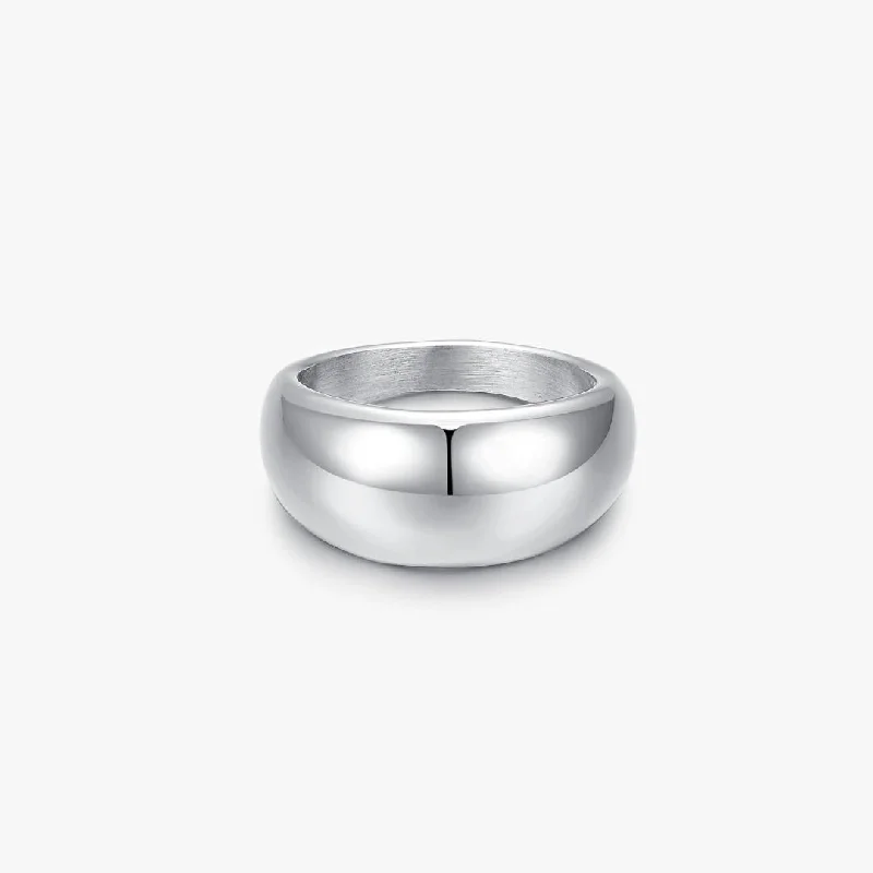 Dome Ring in Silver